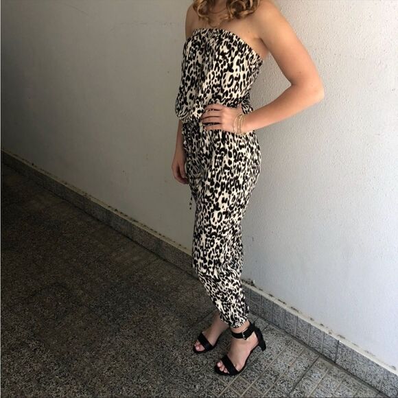 Pink Lily Boutique Animal Print Jumpsuit     - Picture 6 of 8